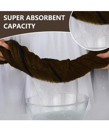 KinHwa Super Absorbent Microfiber Pet Towel for Dogs & Cats - 76CM x 127CM Dark Brown - Buy Online on SooperMarket.com