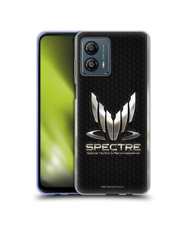 Head Case Designs Officially Licensed EA Bioware Mass Effect Spectre 3 Badges and Logos Soft Gel Case Compatible with Motorola Moto G53 5G