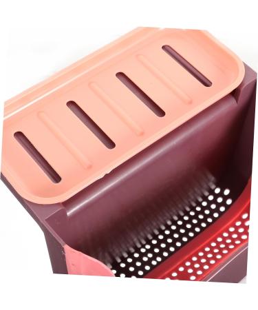 ABOOFAN 1pc Draining Sink Storage Drain Washing for Vegetable Home Shelf Sponge Plastic Strainer Kitchen - Buy Online on SooperMarket.com
