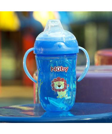 Nuby 360 2 Handle Comfort Cup Boy 9oz - Blue | 1 Count | Colors May Vary - Shop Now! - Buy Online on SooperMarket.com