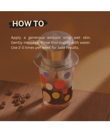 Cocoon Dak Lak Coffee Face Polish - 100% Vegan Exfoliating Scrub with Cocoa Butter & Safflower Oil for Smooth Glowing Skin | Anti Blackheads Enlarged Pores Wrinkles & Fine Lines - 5.07 fl oz - Buy Online on SooperMarket.com