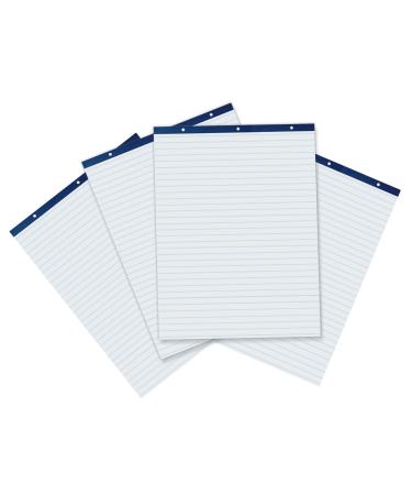 Pacon Easel Pad, 27"X34", 1" Ruled, 50 Sheets, 4 Pads Per Case