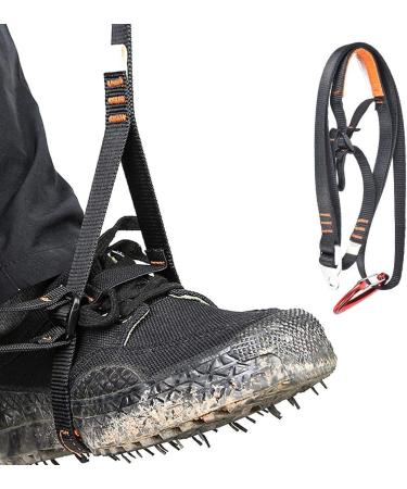 Alomejor Foot Ascender Mountaineering Pedal Riser Right/Left Safety Ascender Foot Loop with Belt Rope - Buy Online on SooperMarket.com
