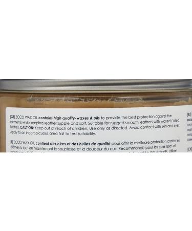 ECCO Wax Oil Shoe Care Product Transparent 100 ml Transparent - Buy Online on SooperMarket.com