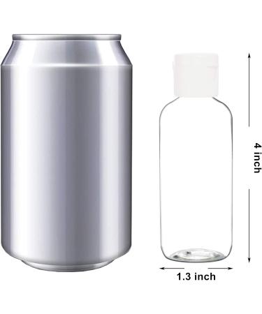Youngever 24 Pack 60ml Travel Bottles - Squeeze Containers with Disc Closure for Liquid Soap Lotion & Cream - Ideal for International Shipping - Buy Online on SooperMarket.com