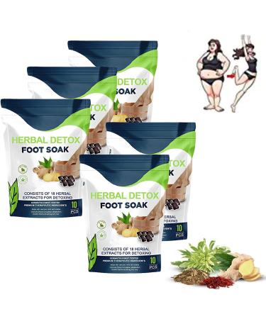 Oveallgo Herbal Detox Foot Soak Beads Herbal Detox&shaping Cleansing Foot Soak Beads Herbal Detox Cleansing Foot Soak Beads (5bags)
