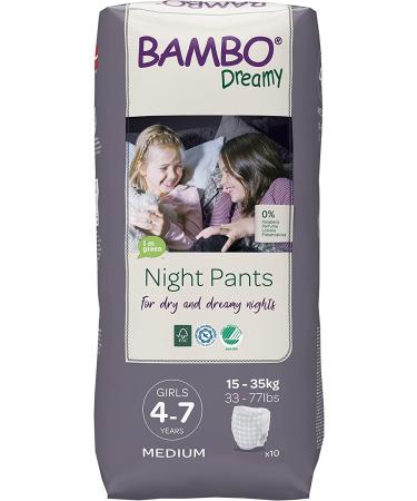 Bambo Nature Eco-Friendly Night Pants for Boys 4-7 years - 30 Count (3 Packs of 10) - Buy Online on SooperMarket.com