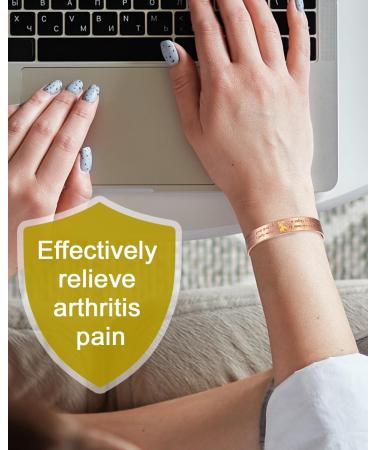 EnerCoppeX Copper Magnetic Bracelet for Women - Detox Jewelry with 3500 Gauss Magnet (CPB-2051T) - Buy Online on SooperMarket.com