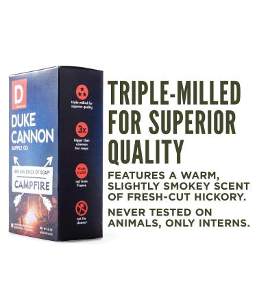 Duke Cannon Great American Frontier Men's Big Brick of Soap Set - Fresh Cut Pine, Leaf & Leather, Campfire - Buy Online on SooperMarket.com