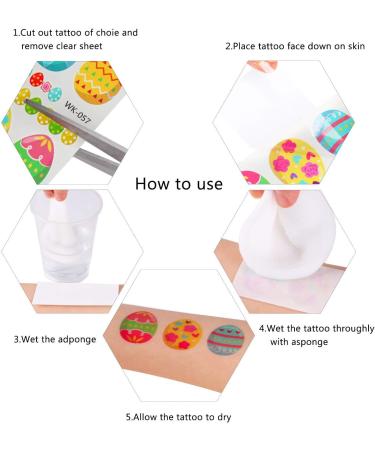 PHOGARY Animals Theme Temporary Tattoos - 200 Pieces, Waterproof Body Art for Kids - Buy Online on SooperMarket.com