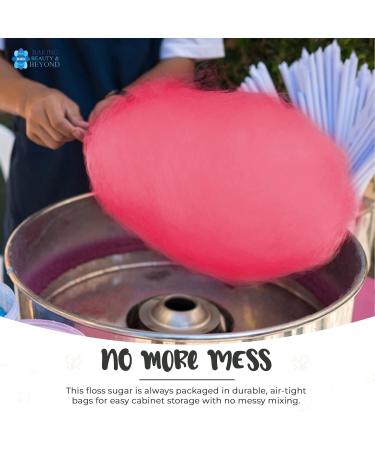 Baking Beauty and Beyond Premium Cotton Candy Floss Sugar - 400g Original Pink Flavor - Buy Online on SooperMarket.com