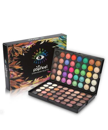 FILFEEL 80 Colors Eyeshadow Palette - Professional Pearl Matte Eye Shadow Set - Buy Online on SooperMarket.com