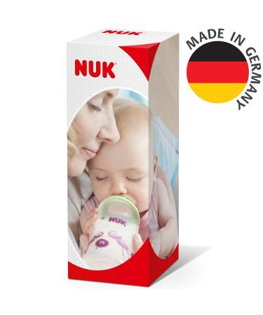 Nuk First Choice+ Flexi Cup - BPA-Free 300ml Drinking Bottle for Kids Fire Engine Design 12 Months+ Leak-Proof Straw & Cap - Buy Online on SooperMarket.com