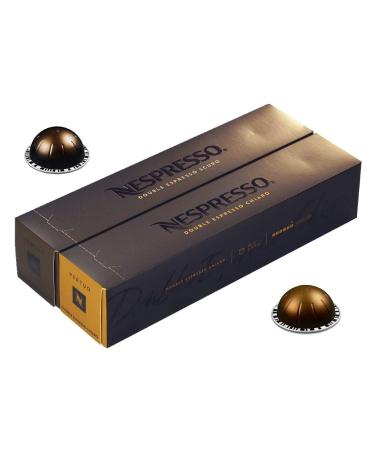 European Version Nespresso VertuoLine Double Espresso (2.7 ounce) Variety Chiaro and Scuro 20 Capsules