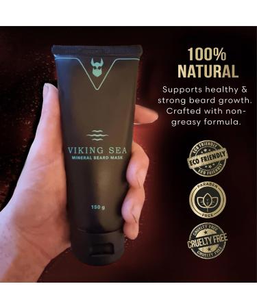 Viking Sea Mineral Beard Conditioner - 5.29 oz | Promote Beard Health & Cleansing Mask for Men - The Beard Struggle - Buy Online on SooperMarket.com