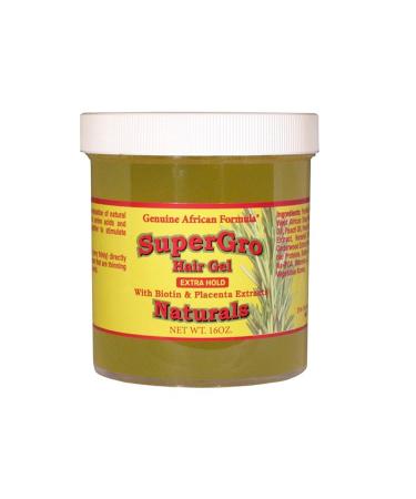 African Super Grow Hair Gel| Loc Gel for Retwist| Natural Styling Gel with Coconut Oil| Essential Hair Growth Serum|16 Oz -1 Pack - Buy Online on SooperMarket.com