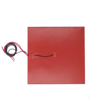 Heating pad side length 350 mm silicone heating pad heat-resistant 3D (DC24V)