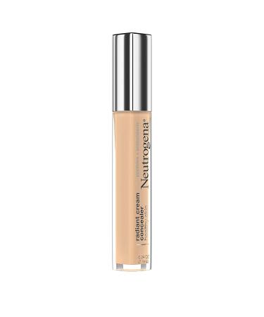 Neutrogena Healthy Skin Radiant Brightening Cream Concealer | Lightweight Perfecting Concealer | Bisque Light/Medium 02 | Non-Comedogenic Formula | 0.24 oz - Buy Online on SooperMarket.com