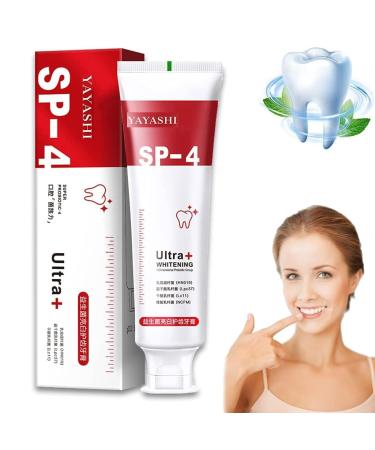 Yayashi SP-4 tooth paste yayashi SP-4 Probiotic Toothpaste SP-4 Brightening Cloam paste Fresh Breath Toothpaste Natural Tooth Whitener Spots removal complete tooth care (A)