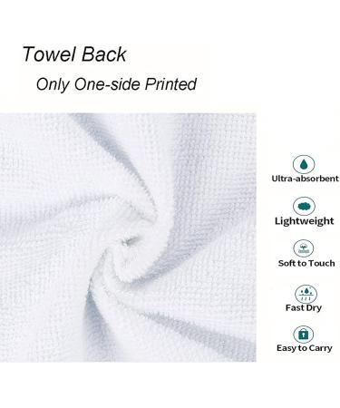 Naanle Easter Rabbit & Eggs Bunny Pattern Hand Towel (16 x 30 Inches) - Ideal for Bathroom, Hotel, Gym & Spa - Happy Easter Print - Soft & Absorbent - Buy Online on SooperMarket.com