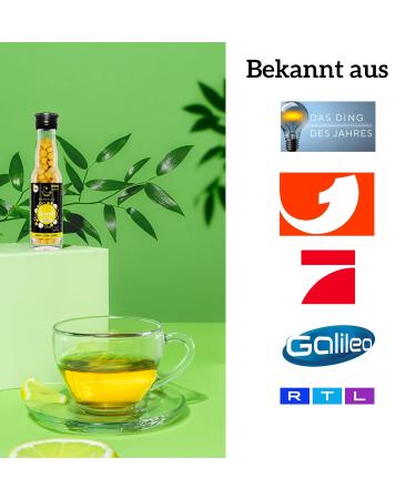 Teaballs Herbal Tea Set - Organic Mint & Ginger | 90-225 Cups | Elegant Wooden Display Gift - Buy Online on SooperMarket.com