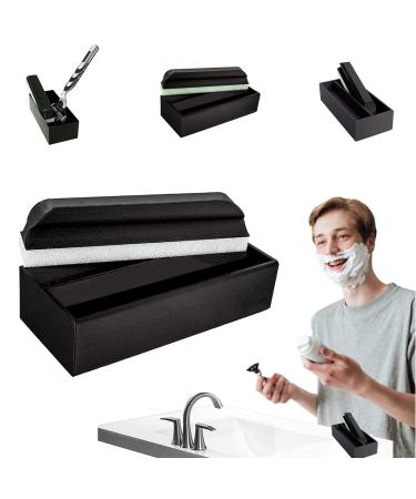Cleaning tool for shaving and trimming beard - 1 bare cleaning staff in original size and 1 beard cleaning staff beard care for men to clean the sink and worktops 1PCs