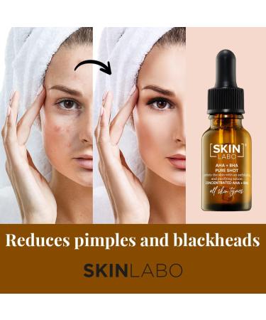 SKIN LABO SkinLabo Active Serum Aha + Bha Eliminates Surface Dead Cells Skin Perfecter with Exfoliating and Purifying Action 15 ml (Old Version) - Buy Online on SooperMarket.com