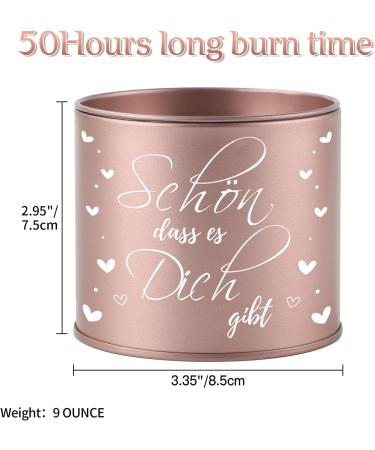 Prstenly Metal Candle Gifts for Women - Perfect Birthday Presents for Wife Girlfriend Mama Granny Sister Daughter | 'Nice That You Exist' - Buy Online on SooperMarket.com