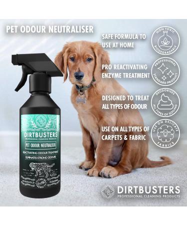 Dirtbusters Pet Odour Eliminator Spray - Enzymatic Deodoriser Wild Fig & Cassis 500ml - Buy Online on SooperMarket.com