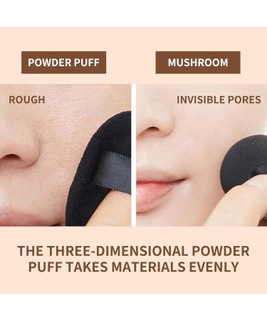 Nmbol CC Cream Mushroom Head Air Cushion Liquid Foundation Concealer Cover Make Up Concealer for Face and Neck Long-Lasting Even Skin Colour Make-Up Foundation Ivory - Buy Online on SooperMarket.com
