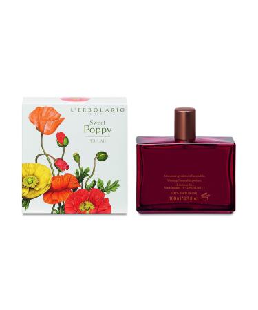 L'Erbolario Sweet Poppy - Notes Of Mandarin Orange Red Poppy And Amber - Floral Fragrance For Women - Evanescent Sweet Scent - Evokes Romance And Mystery - Long Lasting - 3.3 Oz EDP Spray Sweet Poppy 3.3 Ounce (Pack of 1) - Buy Online on SooperMarket.com