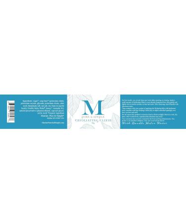 Organic Exfoliating Face Scrub - Double Helix Water Honey & Himalayan Pink Salt (50g) for Glowing Skin | All-Natural Ingredients International Shipping - Buy Online on SooperMarket.com