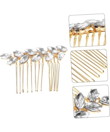 FOYTOKI Fashionable Diamond Hair Accessories Hair Combs for Women Decorative Hair Combs Hair Comb Clips Girl Headpiece Hair Accessories for Hair Comb for Thin Hair - Buy Online on SooperMarket.com