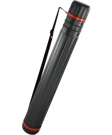 MyGift Heavy Duty Black Plastic 45 Inch Expanding Document Tube  Jumbo Poster Tube with Strap  Set of 2 - Buy Online on SooperMarket.com