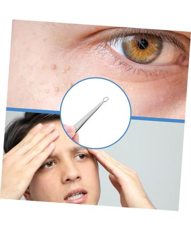 POPETPOP 1pc Clip Pimple Tweezers Blemish Remover Beauty Tweezers Eyebrow Tweezers Whitehead Extractor Comedone Extractor Tool Nasal Hair Clippers Stainless Steel Popper Hair Removal 12X1cm - Buy Online on SooperMarket.com