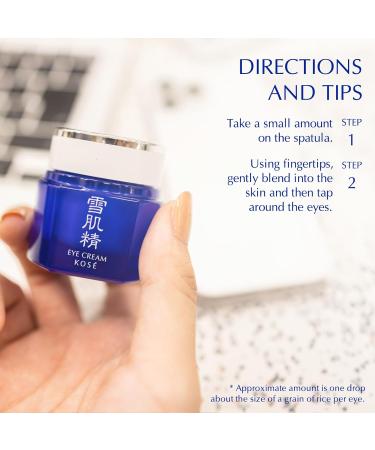 SEKKISEI Eye Cream - Ceramide & Collagen Boosting Moisturizer 0.07 oz - Hydrating Eye Care for All Skin Types - International Shipping Available - Buy Online on SooperMarket.com