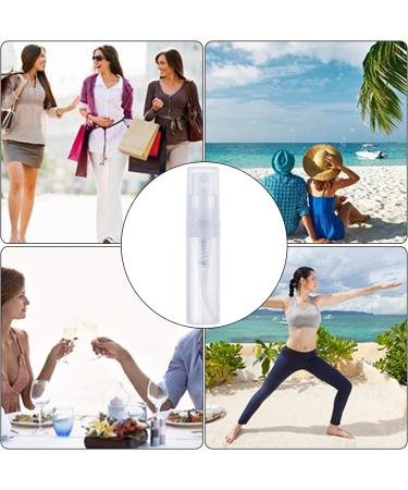 Phoetya 30 Pack 2ml Mini Refillable Spray Bottles - Transparent Plastic Perfume & Makeup Tool for Travel - Buy Online on SooperMarket.com