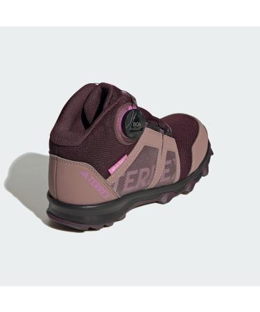 adidas Unisex Kinder Terrex Boa Mid Rain.rdy Hiking Schuhe Graue Sneakers f r Kinder (35 EU) | Shadow Maroon & Matt Purple Met Wonder Red - Buy Online on SooperMarket.com
