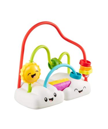 Fisher-Price FYL50 - Cloud Motor Skills Loop Baby Toy and Motor Skills Toy from 6 Months Multi-Coloured
