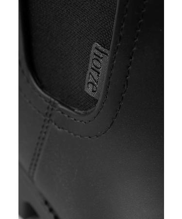 HORZE Women's Riding Boots Bonn - Waterproof Rubber Paddock & Stable Shoes | Size 41 EU - Black - International Shipping Available - Buy Online on SooperMarket.com