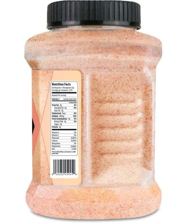 Herbion Naturals Himalayan Pink Salt Jar - GMO Free, Vegan, Chemical-Free, Kosher Certified, Fine Grain All-Natural Salt - Triple-Washed in Spring Water - Buy Online on SooperMarket.com