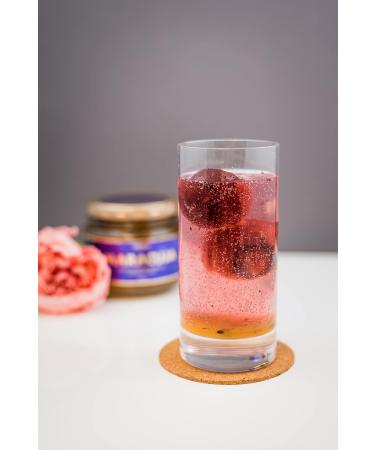 Maracuja with honey for hot and cold drinks and dishes perfect for barbecue. Maracuja product with exotic and aromatic taste vitamins antioxidants and fiber supports immunity 550 g - Buy Online on SooperMarket.com