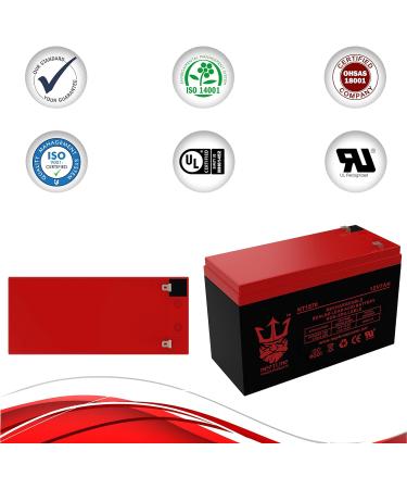 Neptune NT1270 12V 7Ah Replacement SLA Battery - Ideal for Solex BD127 & SB1270 Alarm Backup | International Shipping - Buy Online on SooperMarket.com