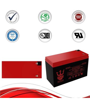 Neptune Brand Replacement Battery for ExpertPower 12V 7 Amp EXP1270 - High-Quality Rechargeable Lead Acid Battery for Reliable Power - Buy Online on SooperMarket.com