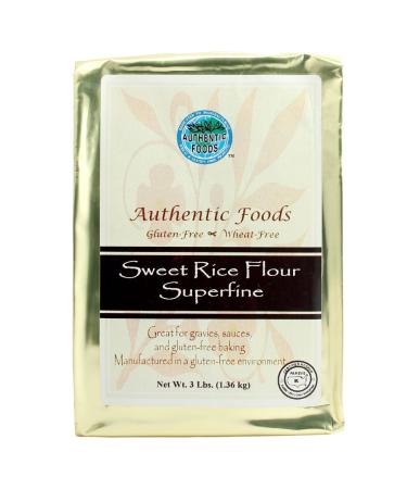 Authentic Foods Superfine Sweet Rice Flour - 3lb