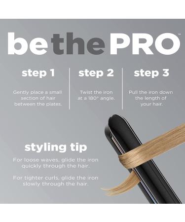 INFINITIPRO BY CONAIR Rainbow Titanium Flat Iron 1-inch - Professional Styling Tool - Buy Online on SooperMarket.com
