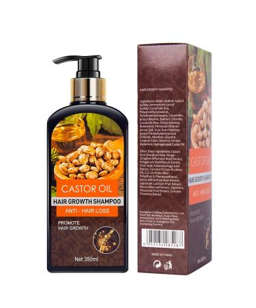 Hair Growth Shampoo with Biotin & Castor Oil | Anti Hair Loss & Hair Thickening | Strengthen & Restore Damaged Hair - 11.8 oz - Buy Online on SooperMarket.com