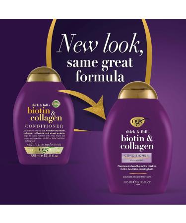 OGX Biotin & Collagen Hair Thickening Conditioner 385ml - Pack of 1 - Buy Online on SooperMarket.com