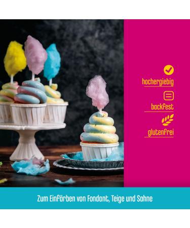 Decocino Lilac Food Coloring Paste 20g Azo-Free Gluten-Free Perfect for Cakes Fondant & Creams - Buy Online on SooperMarket.com