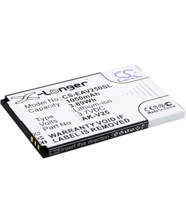 Buy Compatible 1050mAh Battery for Emporia AK-V25 V25 (V2.0) Euphoria Pure V50 - International Shipping Available - Buy Online on SooperMarket.com